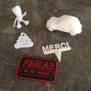 Objets imprimés en 3D